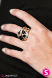 Paparazzi "Drama Mama" Gold Ring Paparazzi Jewelry
