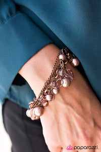 Paparazzi "DRAMAtically Correct" Copper Bracelet Paparazzi Jewelry