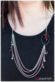 Paparazzi "Drawing A Crowd" necklace Paparazzi Jewelry