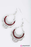 Paparazzi "Dream Act" Red Earrings Paparazzi Jewelry