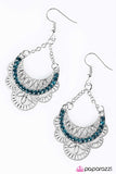 Paparazzi "Dream Act" Blue Earrings Paparazzi Jewelry