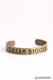 Paparazzi "Dream Bigger" Brass Bracelet Paparazzi Jewelry