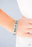 Paparazzi "Dream Bigger" Silver Bracelet Paparazzi Jewelry