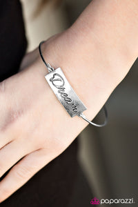 Paparazzi "Dream Chaser" Silver Bracelet Paparazzi Jewelry