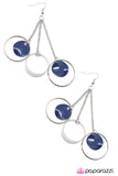 Paparazzi "Dreaming  Away" Blue Earrings Paparazzi Jewelry