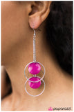 Paparazzi "Dreaming  Away" Pink Earrings Paparazzi Jewelry