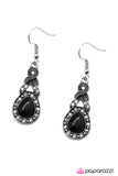 Paparazzi "Dreaming My Life Away" Black Earrings Paparazzi Jewelry