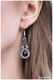 Paparazzi "Dreaming My Life Away" Black Earrings Paparazzi Jewelry