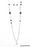 Paparazzi "Dreamy Daydreams - Blue Lanyard" necklace Paparazzi Jewelry