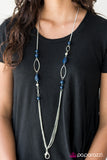 Paparazzi "Dreamy Daydreams - Blue Lanyard" necklace Paparazzi Jewelry