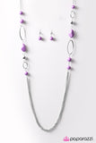 Paparazzi "Dreamy Daydreams - Purple" necklace Paparazzi Jewelry