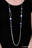 Paparazzi "Dreamy Daydreams - Purple" necklace Paparazzi Jewelry