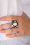 Paparazzi "Dreamy Deserts" White Ring Paparazzi Jewelry