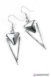 Paparazzi "Dressed To Kill - Silver" earring Paparazzi Jewelry