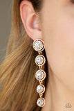 Paparazzi "Drippin In Starlight" Gold Post Earrings Paparazzi Jewelry