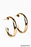 Paparazzi "Drop A Hint - Gold" earring Paparazzi Jewelry