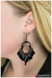 Paparazzi "Drop It!" Black Earrings Paparazzi Jewelry