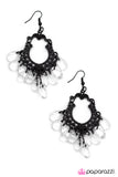 Paparazzi "Drop It! - White" earring Paparazzi Jewelry
