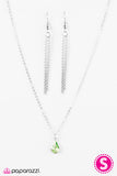 Paparazzi "Drop Of Daylight - Green" necklace Paparazzi Jewelry
