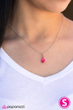 Paparazzi "Drop Of Daylight - Pink" necklace Paparazzi Jewelry