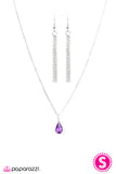 Paparazzi "Drop of Daylight - Purple" necklace Paparazzi Jewelry