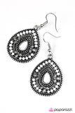 Paparazzi "Dropping Daylight - White" earring Paparazzi Jewelry