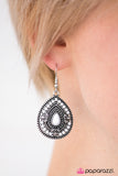 Paparazzi "Dropping Daylight - White" earring Paparazzi Jewelry