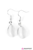 Paparazzi "Drops Of Sunlight - White" earring Paparazzi Jewelry