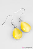Paparazzi "Drops Of Sunlight - Yellow" earring Paparazzi Jewelry