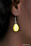 Paparazzi "Drops Of Sunlight - Yellow" earring Paparazzi Jewelry