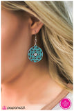 Paparazzi "Due West" Blue Earrings Paparazzi Jewelry