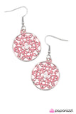 Paparazzi "Due West - Pink" earring Paparazzi Jewelry