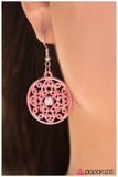 Paparazzi "Due West - Pink" earring Paparazzi Jewelry