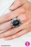 Paparazzi "Dune Chaser - Black" ring Paparazzi Jewelry