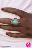 Paparazzi "Dune Chaser - Copper" ring Paparazzi Jewelry