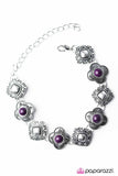 Paparazzi "Dune Dancer - Purple" bracelet Paparazzi Jewelry