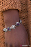 Paparazzi "Dune Dancer - Purple" bracelet Paparazzi Jewelry