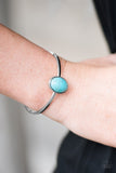 Paparazzi "Dune Dweller - Blue" bracelet Paparazzi Jewelry