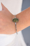 Paparazzi "Dune Dweller" Green Bracelet Paparazzi Jewelry
