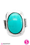 Paparazzi "Earth Angel" Blue Ring Paparazzi Jewelry
