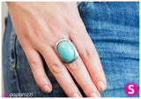 Paparazzi "Earth Angel" Blue Ring Paparazzi Jewelry