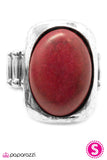 Paparazzi "Earth Angel" Red Ring Paparazzi Jewelry