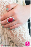 Paparazzi "Earth Angel" Red Ring Paparazzi Jewelry