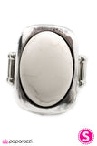 Paparazzi "Earth Angel" White Ring Paparazzi Jewelry
