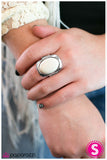 Paparazzi "Earth Angel" White Ring Paparazzi Jewelry
