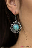 Paparazzi "Earth Day - Blue" earring Paparazzi Jewelry