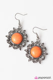 Paparazzi "Earth Day - Orange" earring Paparazzi Jewelry