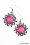 Paparazzi "Earth Day" Pink Earrings Paparazzi Jewelry