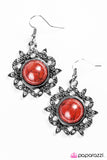 Paparazzi "Earth Day" Red Earrings Paparazzi Jewelry