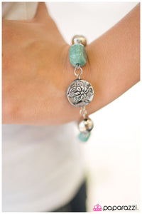 Paparazzi "Easter Island - Blue" bracelet Paparazzi Jewelry